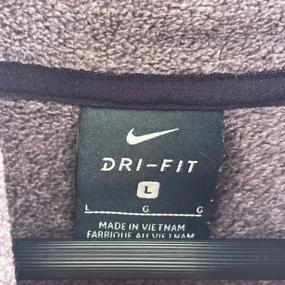 Nike Dri-fit long sleeve fleece Sweatshirt Mens L 3802